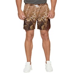 Ice Iced Structure Frozen Frost Men s Runner Shorts