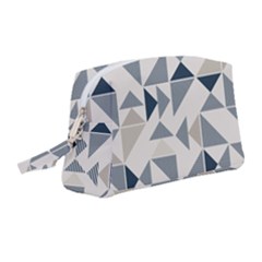 Geometric Triangle Modern Mosaic Wristlet Pouch Bag (medium) by Amaryn4rt