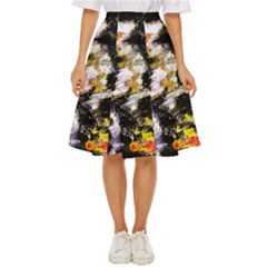 Canvas Acrylic Digital Design Art Classic Short Skirt by Amaryn4rt