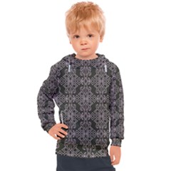 Line Geometry Pattern Geometric Kids  Hooded Pullover