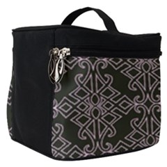 Line Geometry Pattern Geometric Make Up Travel Bag (Small)