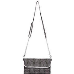 Line Geometry Pattern Geometric Mini Crossbody Handbag