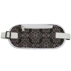 Line Geometry Pattern Geometric Rounded Waist Pouch