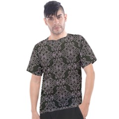 Line Geometry Pattern Geometric Men s Sport Top