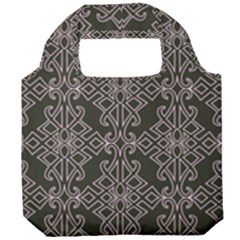 Line Geometry Pattern Geometric Foldable Grocery Recycle Bag