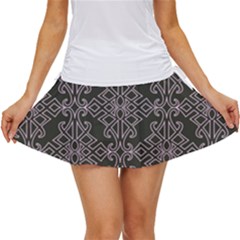 Line Geometry Pattern Geometric Women s Skort