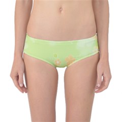 Aniseed Green Vintage Background Classic Bikini Bottoms by Amaryn4rt