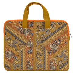 Patchwork Goldenrod Autumn Leaves Laptop Bag (13 ) by CoolDesigns