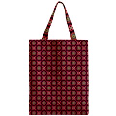 Kaleidoscope Seamless Pattern Zipper Classic Tote Bag