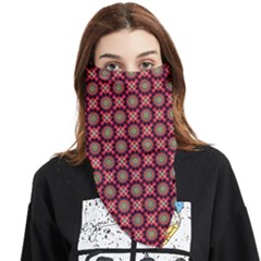 Kaleidoscope Seamless Pattern Face Covering Bandana (triangle)