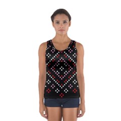 Pattern Abstract Design Art Sport Tank Top 