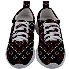 Pattern Abstract Design Art Kids Athletic Shoes by Ravend