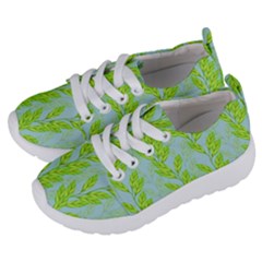 Background Leaves Branch Seamless Kids  Lightweight Sports Shoes by Ravend