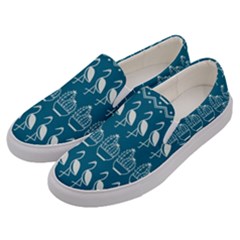 Pattern Background Art Wallpaper Men s Canvas Slip Ons