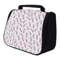 Flowers Pattern Decoration Design Full Print Travel Pouch (small)