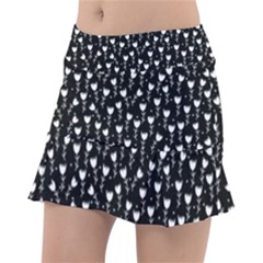 Flowers Patterns Decoration Design Classic Tennis Skirt