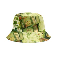 Building Potted Plants Bucket Hat by Ravend