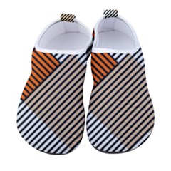 Abstract Pattern Line Art Design Decoration Men s Sock-style Water Shoes by Ravend