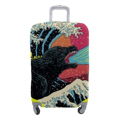 Retro Wave Kaiju Godzilla Japanese Pop Art Style Luggage Cover (small) by Modalart