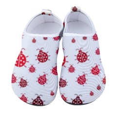 Beetle Animals Red Green Fly Women s Sock-style Water Shoes