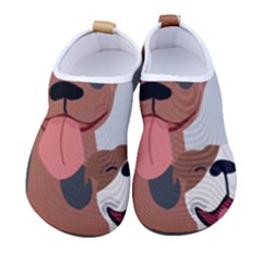 Dogs Pet Background Pack Terrier Men s Sock-style Water Shoes