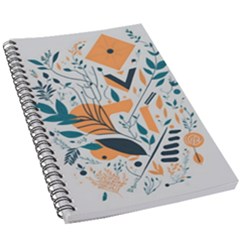 Flower Design Nature 5 5  X 8 5  Notebook