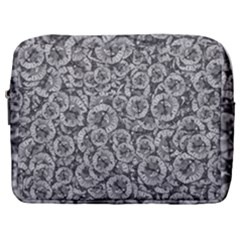 Vintage Clock Motif Pattern Make Up Pouch (Large)