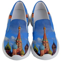 Architecture Building Cathedral Church Kids Lightweight Slip Ons by Modalart