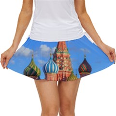Architecture Building Cathedral Church Women s Skort by Modalart