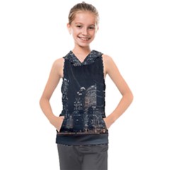 Time Lapse Photo Of City Kids  Sleeveless Hoodie by Modalart