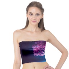 Beautiful Tree Flowers Tube Top by 1212