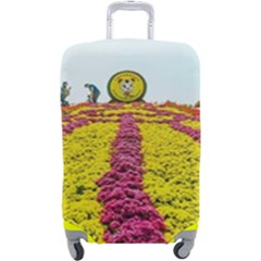 Beautiful garden Luggage Cover (Large)