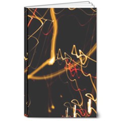 Abstract 8  X 10  Softcover Notebook