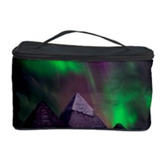 Fantasy Pyramid Mystic Space Aurora Cosmetic Storage Case by Grandong