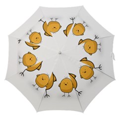 Chick Easter Cute Fun Spring Straight Umbrellas by Ndabl3x