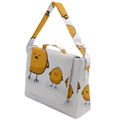 Chick Easter Cute Fun Spring Box Up Messenger Bag by Ndabl3x