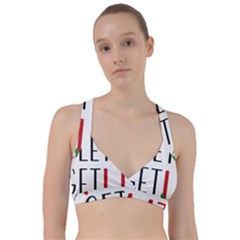 Let s Get Lit Christmas Jingle Bells Santa Claus Sweetheart Sports Bra