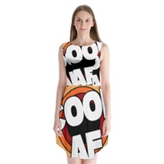 Cool Af Cool As Super Sleeveless Chiffon Dress   by Ndabl3x