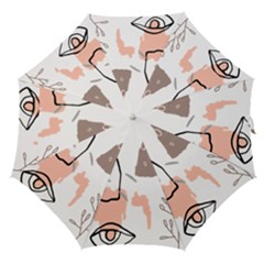 Abstract Art Design Pattern Straight Umbrellas by Ndabl3x