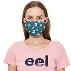 Cute Flowers Seamless Model Spring Cloth Face Mask (adult) by Grandong