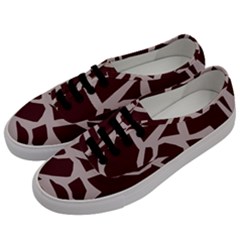 Cracked Pattern Boho Art Design Men s Classic Low Top Sneakers by Grandong