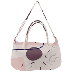 Sky Clouds Stars Starry Cloudy Removable Strap Handbag by Grandong