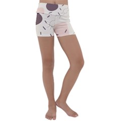 Computer Network Technology Tech Digital Kids  Lightweight Velour Yoga Shorts by Grandong