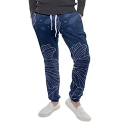 Flowers Petals Leaves Foliage Men s Jogger Sweatpants