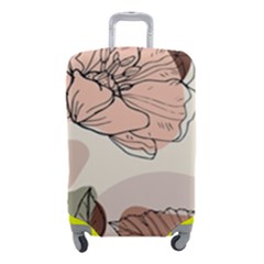 Abstract Flower Leaves Pattern Luggage Cover (small)