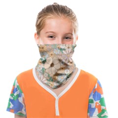 Floral Flowers Bloom Blossom Art Face Covering Bandana (kids) by Grandong