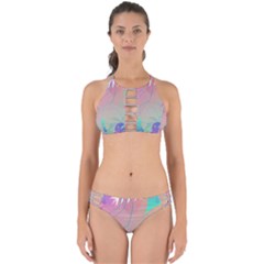 Palm Trees Leaves Plants Tropical Perfectly Cut Out Bikini Set by Grandong