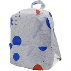 Computer Network Technology Digital Zip Up Backpack by Grandong