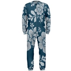 Flowers Design Floral Pattern Onepiece Jumpsuit (men) by Grandong