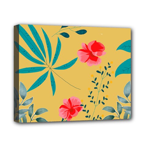Flowers Petals Leaves Plants Canvas 10  X 8  (stretched) by Grandong